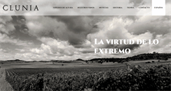 Desktop Screenshot of bodegasclunia.com